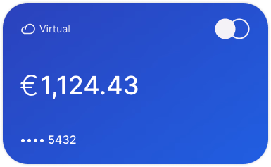 Amaiz colored debit card